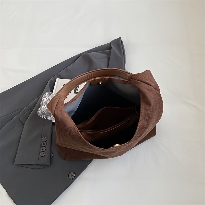 Maya - Suede Tote Bag