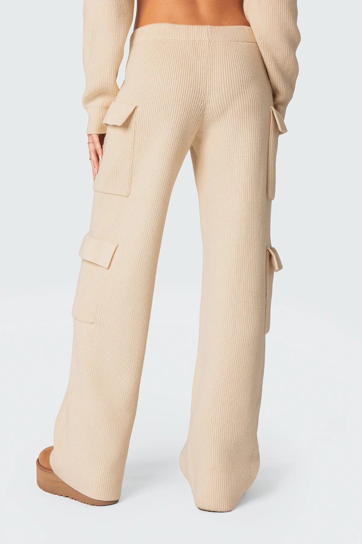 Knit Cargo Pants