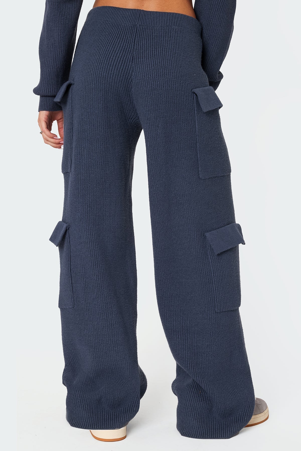 Knit Cargo Pants