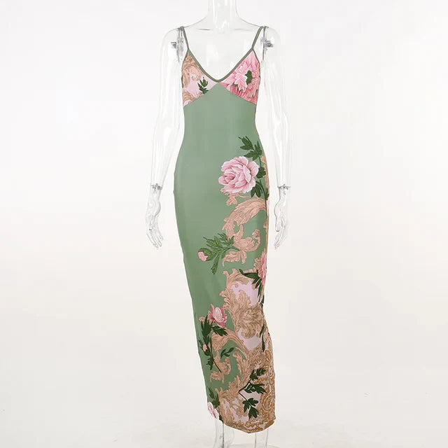FLORAL FLOWER DRESS