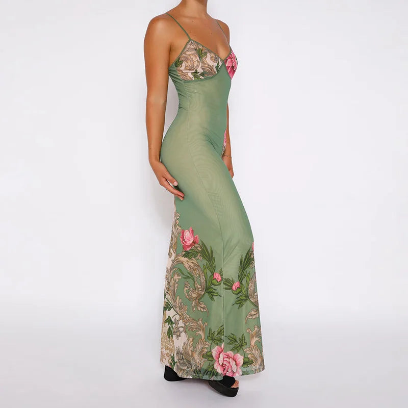 FLORAL FLOWER DRESS
