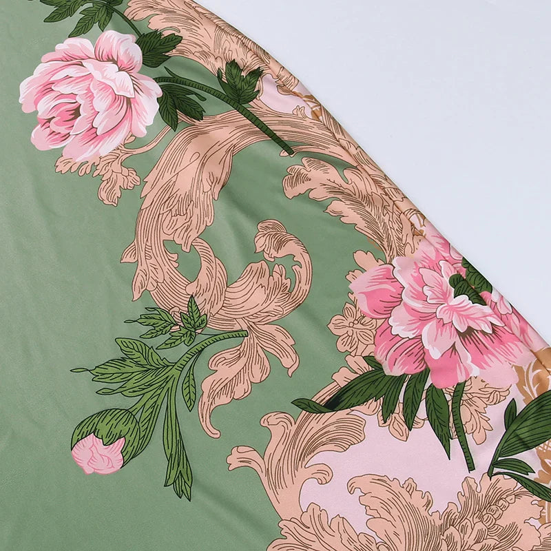 FLORAL FLOWER DRESS