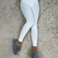 Maya - Ribbed High Waisted Leggings