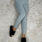 Maya - Ribbed High Waisted Leggings