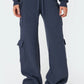 Knit Cargo Pants