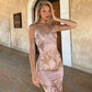 FLORAL FLOWER DRESS